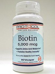 BIOTIN 5000MCG - 90CT